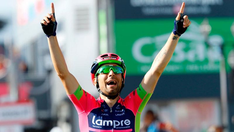 Ulissi se hace con su segunda etapa en Asolo y Jungels mantiene el liderato