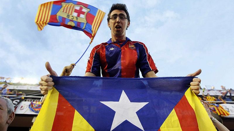 El Barça recurre la resolución que prohíbe la exhibición de 'esteladas' en la final de la Copa del Rey