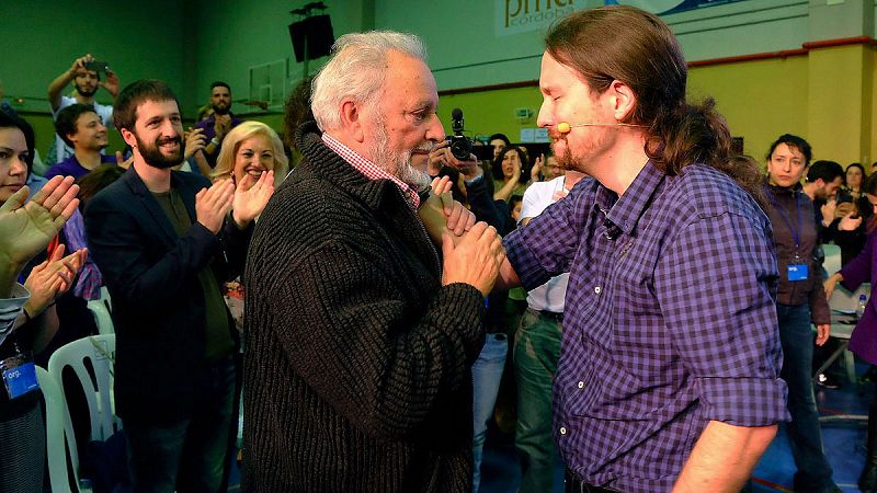 Julio Anguita descarta cerrar la lista por Córdoba de Unidos Podemos
