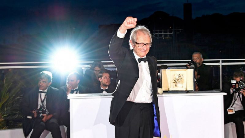 Ken Loach gana su segunda Palma de Oro de Cannes, por 'I, Daniel Blake'