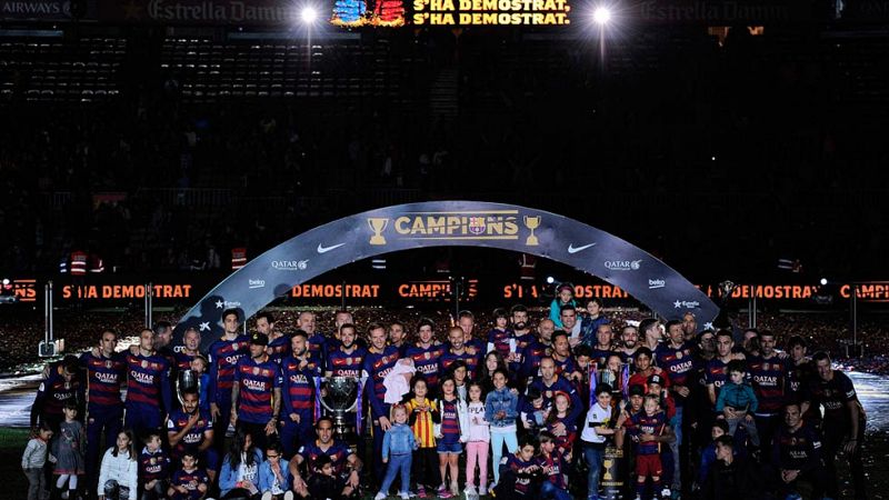 El Barça ofrece el doblete al Camp Nou