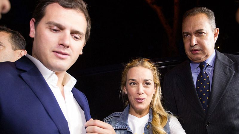 Rivera arremete contra Podemos desde Venezuela: "Ellos vinieron a buscar dinero y nosotros venimos a ayudar"