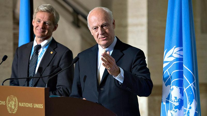 El mediador de la ONU alerta de que el hambre amenaza la vida de muchos civiles en Siria