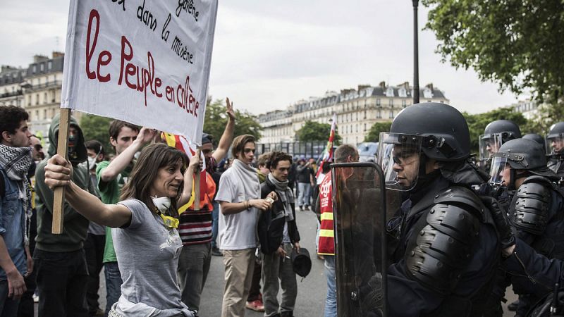 Los sindicatos llaman a redoblar las movilizaciones contra la reforma laboral en Francia