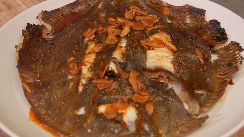 Receta de rodaballo a la brasa