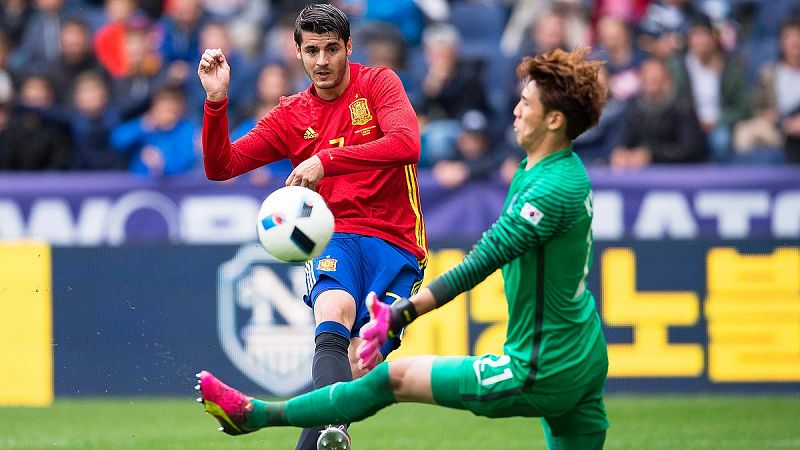 Nolito y Morata anotan su doblete en el 6-1 a Corea del Sur