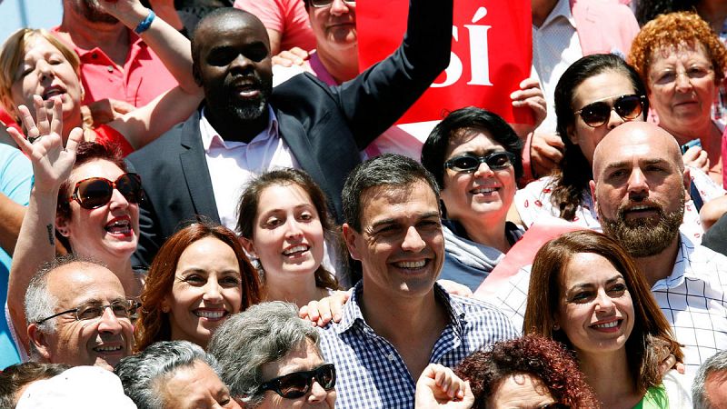 El PSOE observa que Unidos Podemos le acecha aunque no constata el 'sorpasso' en votos