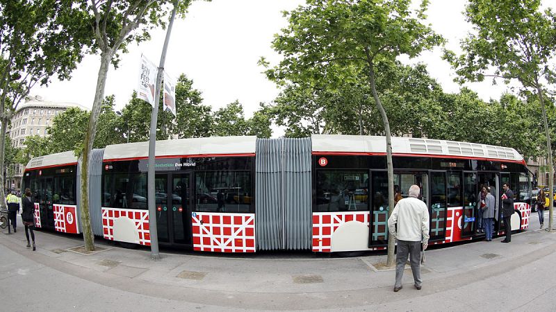 El paro en los autobuses urbanos de Barcelona dificulta de nuevo la movilidad en la Ciudad Condal