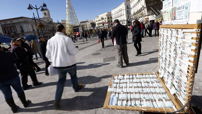 La venta de lotería de Navidad en la Puerta del Sol de Madrid estará regulada y controlada
