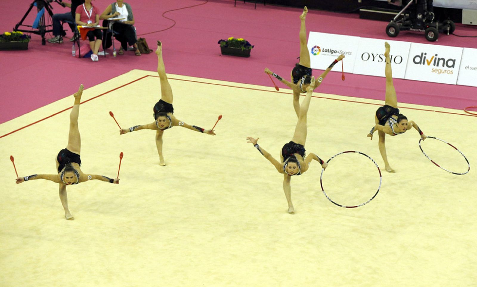 El conjunto español de rítmica logra el oro en la Copa del Mundo de Guadalajara | Ver