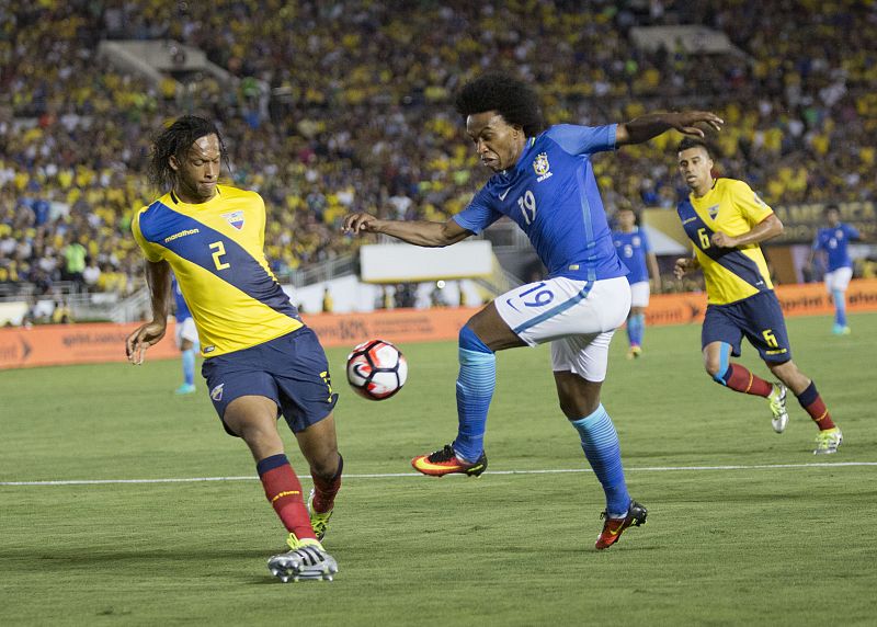 Ecuador arranca un empate a Brasil por segunda vez en la Copa América