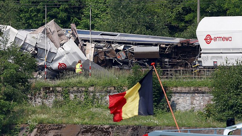 Un choque de trenes en Bélgica causa al menos 3 muertos y 40 heridos