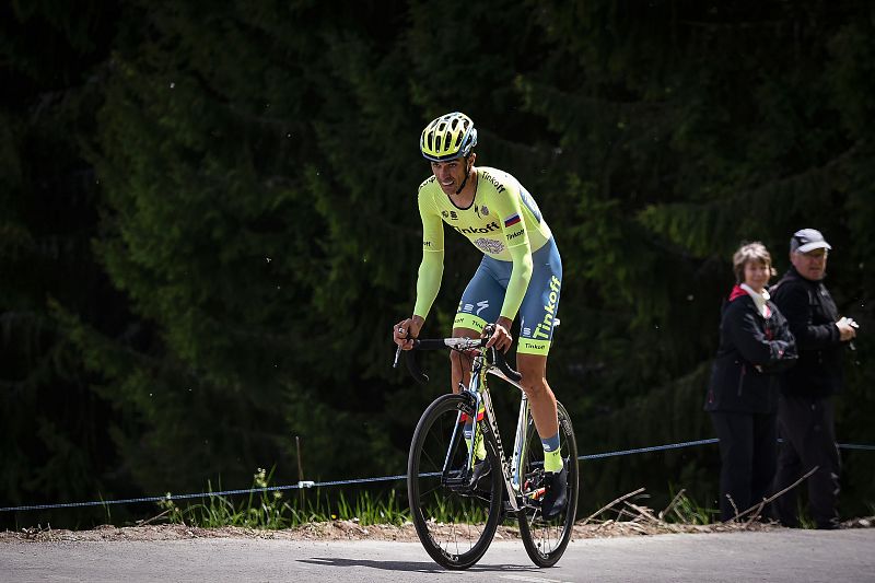Contador gana la cronoescalada de la Dauphiné