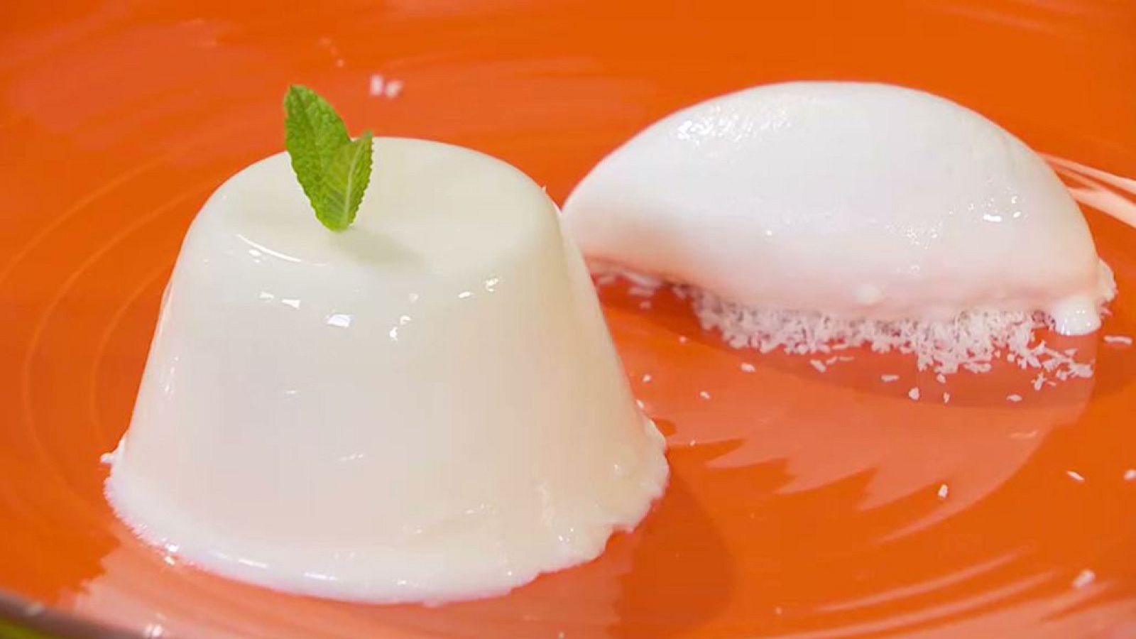 Panacota de coco, lima y menta | Ver