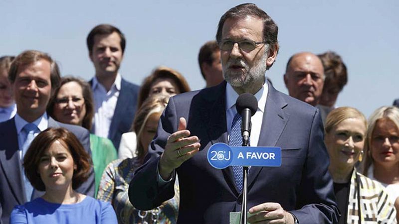 Rajoy intensifica su presencia en Andalucía, Comunidad Valenciana y Cataluña para arañar escaños