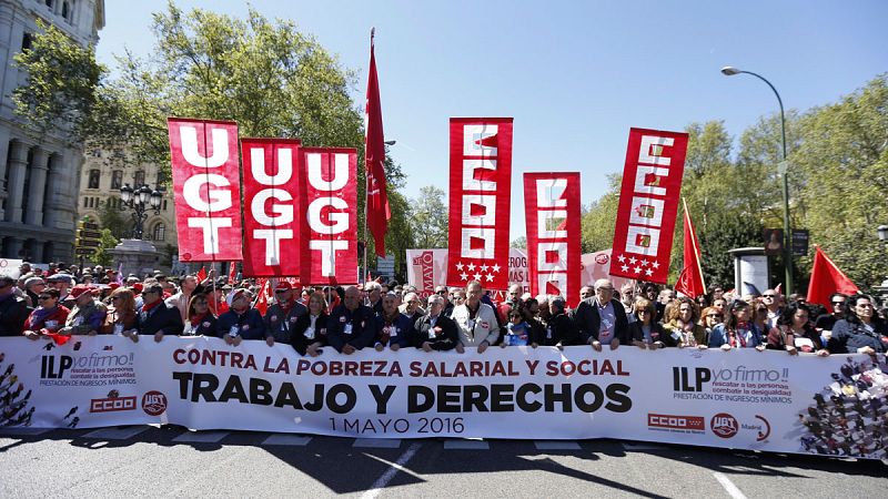 CC.OO. y UGT reclaman a los partidos políticos 20 medidas urgentes ante las elecciones del 26J