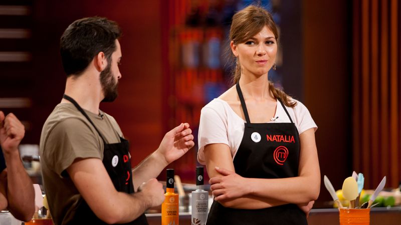 Pablo y Natalia cuelgan el delantal en la recta final de MasterChef