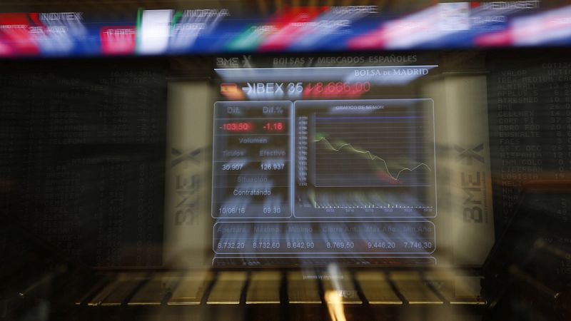 El IBEX 35 se desploma un 3,18% y cierra por debajo de los 8.500 puntos