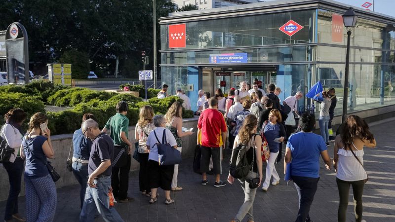 Arrancan dos semanas de paros parciales en el Metro de Madrid