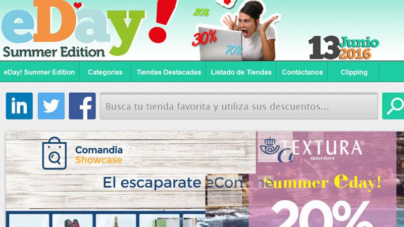 Las rebajas de verano se adelantan en internet con descuentos de hasta el 80%