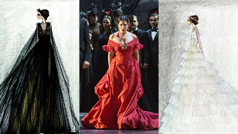 Valentino viste de elegancia La Traviata de Sofia Coppola