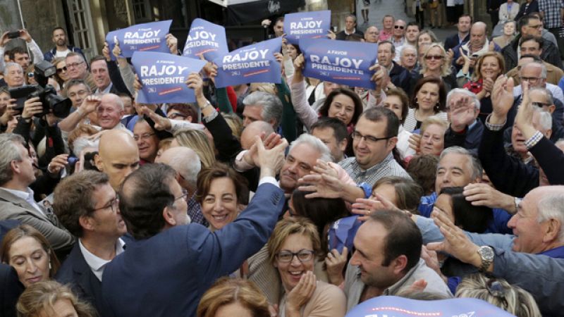 Rajoy reta a PSOE, Unidos Podemos y Ciudadanos: "A ver si son capaces de hacer una coalición"
