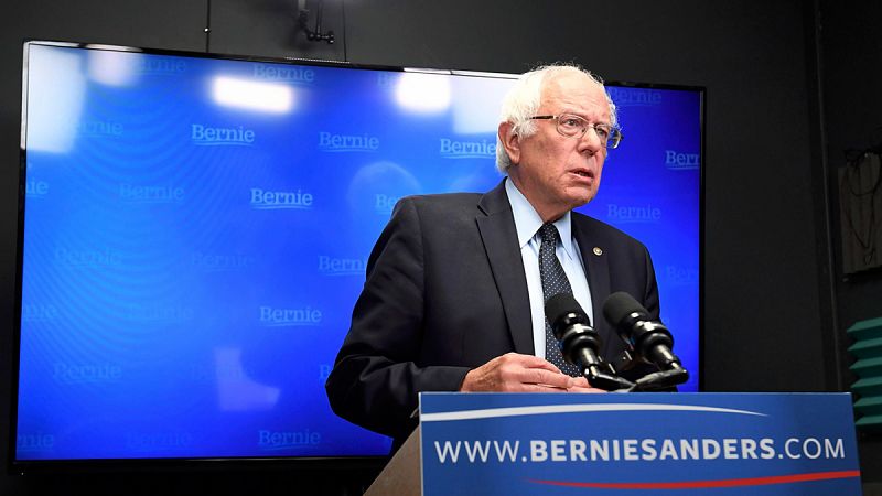 Sanders no se retira de la carrera presidencial e intentará influir en la convención demócrata
