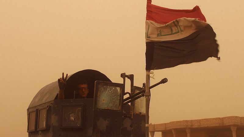 El ejército iraquí  arrebata al Estado Islámico el edificio de la administración local de Faluya