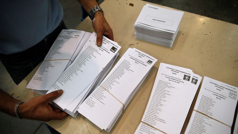 Alrededor de un millón y medio de solicitudes de voto por correo admitidas para el 26J, casi el doble que en el 20D