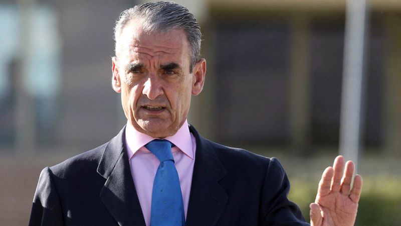 Mario Conde sale de la prisión de Soto del Real tras acordar la juez su puesta en libertad una vez depositada la fianza