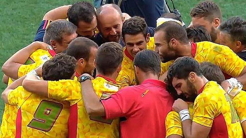 España estará en los Juegos tras ganar a Samoa en la final del Preolímpico de rugby 7