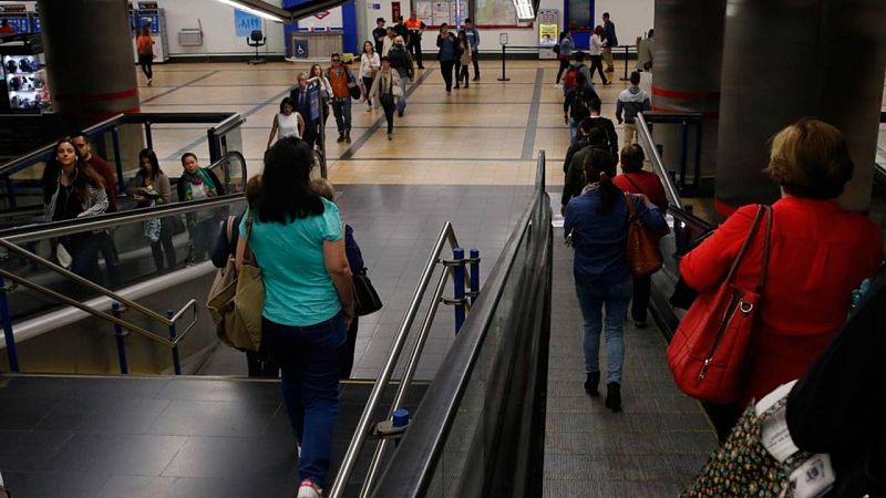 Metro de Madrid cifra en un 87% el seguimiento del paro convocado por el sindicato de maquinistas, que lo eleva a casi el100%