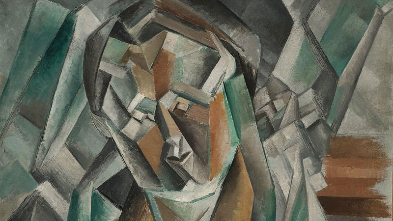 'Mujer sentada' de Picasso, la obra cubista m'Mujer sentada' de Picasso, la obra cubista más cara subastada hasta ahora al alcanzar los 56,2 millones