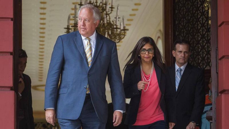 Venezuela y EE.UU. se reunieron este miércoles para intentar abrir un diálogo