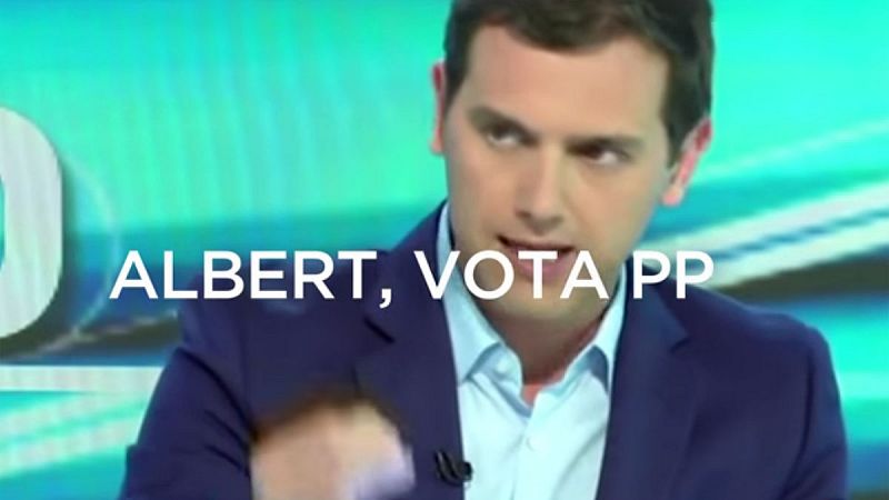 El PP pide a Rivera que les vote en un nuevo vídeo de campaña: "Albert, no dividamos fuerzas"