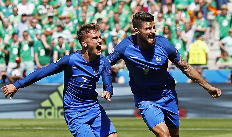 Griezmann amarga el sueño de Irlanda con un doblete