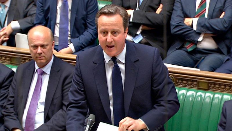 Cameron pide al Parlamento británico que no bloquee el 'Brexit' y descarta una nueva consulta