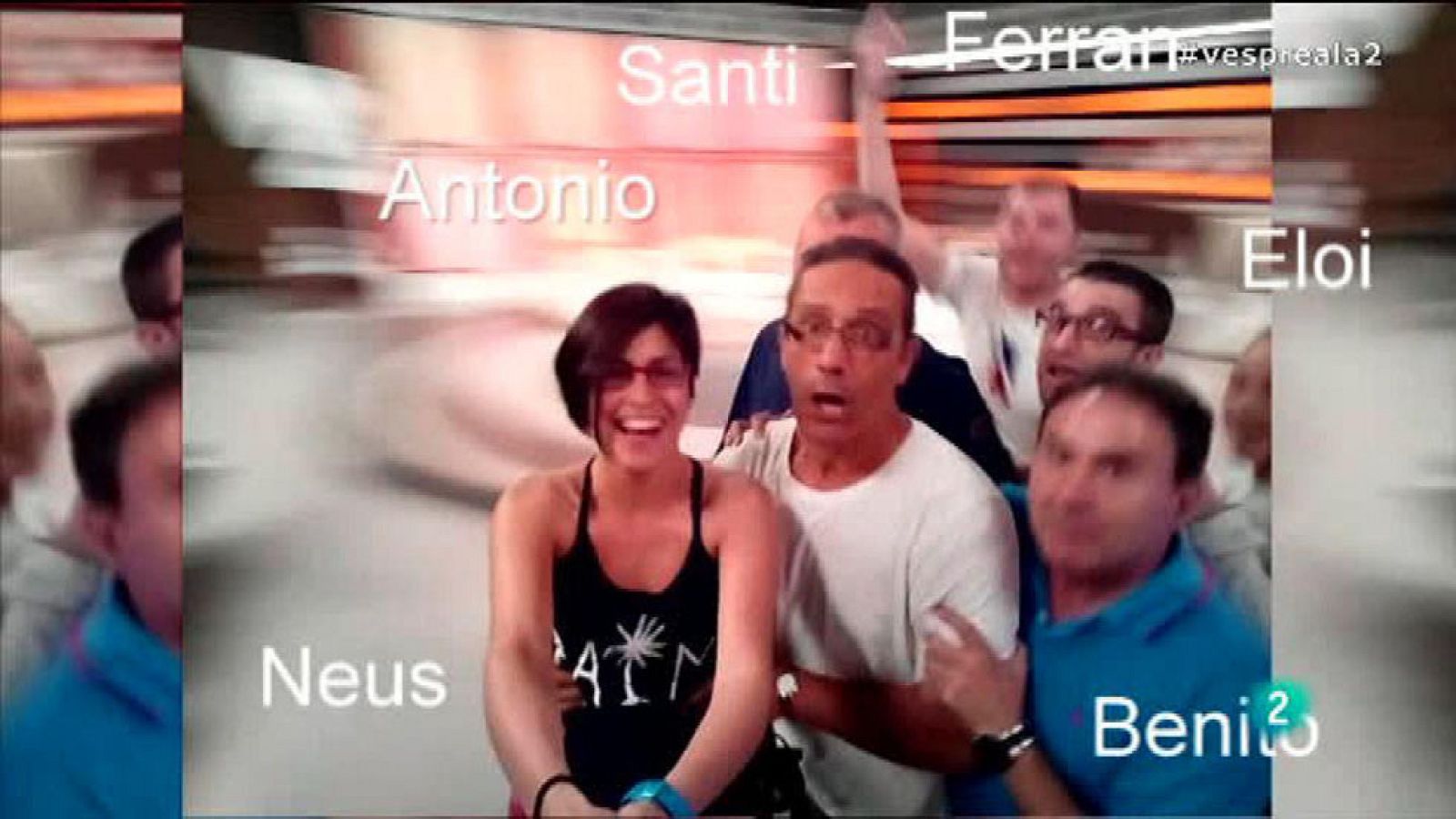 Vespre a La 2 - Selfie