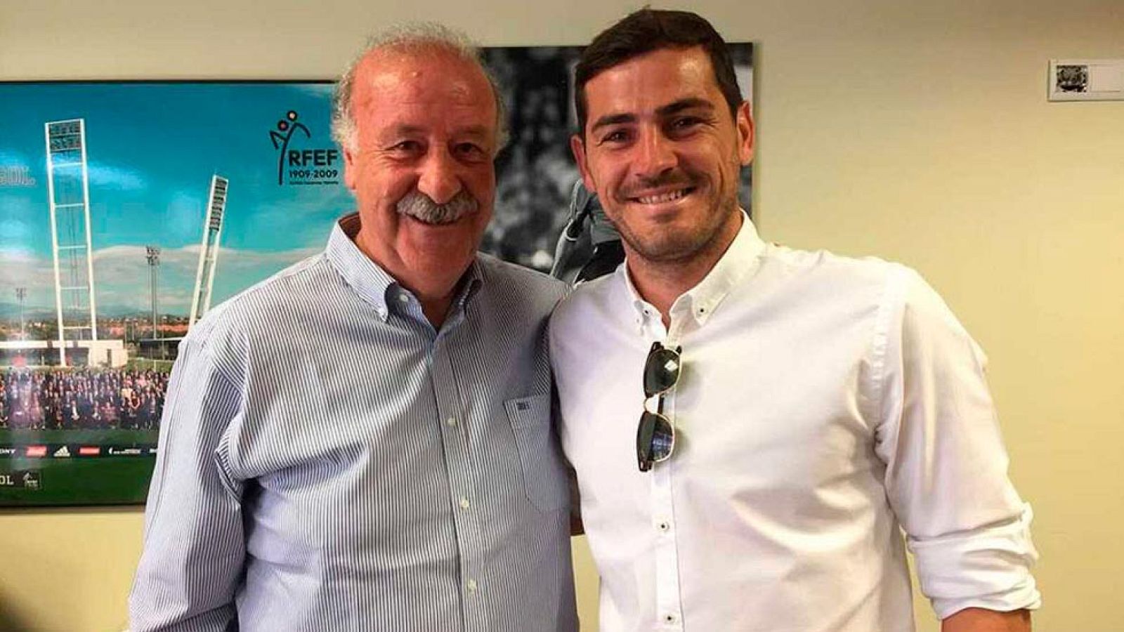 Del Bosque y Casillas firman la paz | Ver
