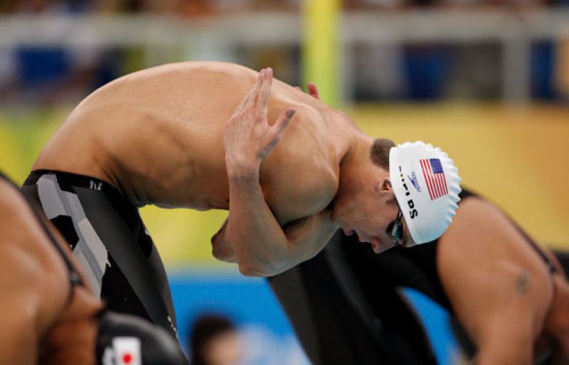 Phelps consigue su sexto oro en Pekín y se iguala a sí mismo