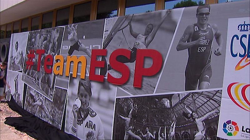 El equipo español se anima con "#TeamESP"