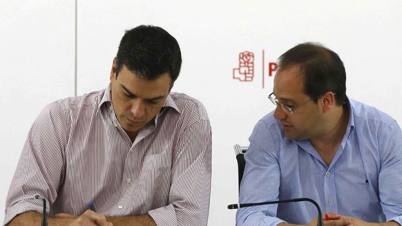 Sánchez comienza con los barones territoriales la ronda de contactos previa al Comité Federal