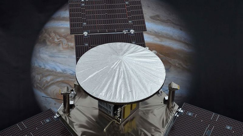 La sonda Juno hace historia y llega a la órbita de Júpiter