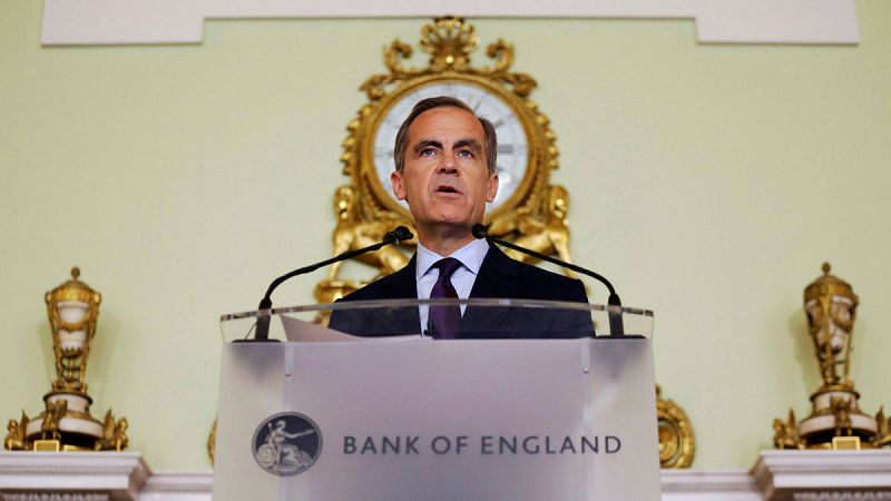 El Banco de Inglaterra rebaja las exigencias de capital para que fluya el crédito con la libra en mínimos