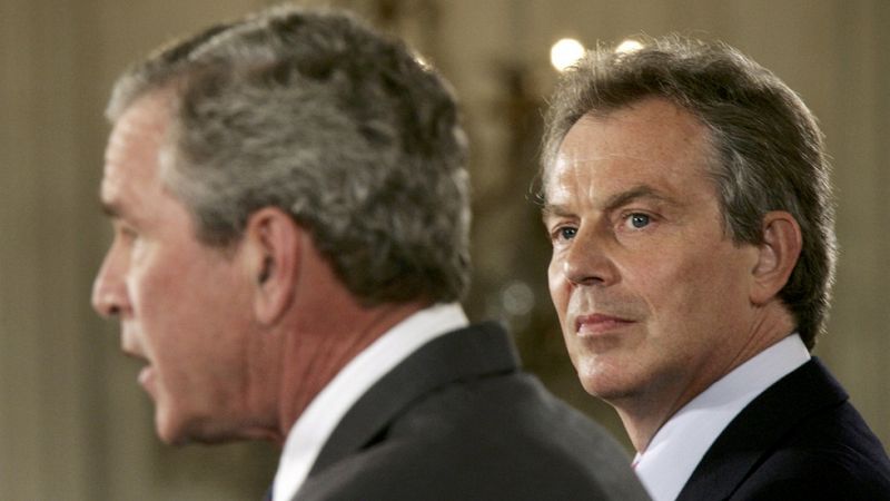 Tony Blair envió tropas a Irak sin haber agotado todas las opciones de paz