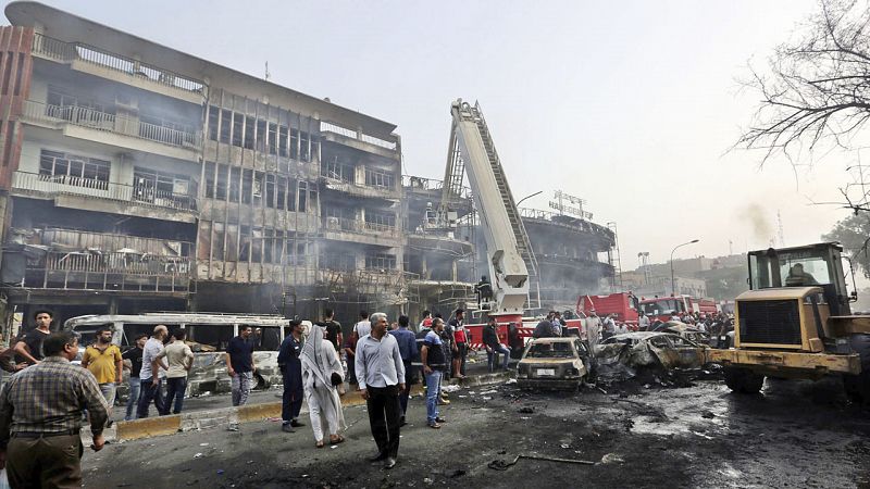 Aumenta a 292 la cifra de muertos por el atentado de Bagdad