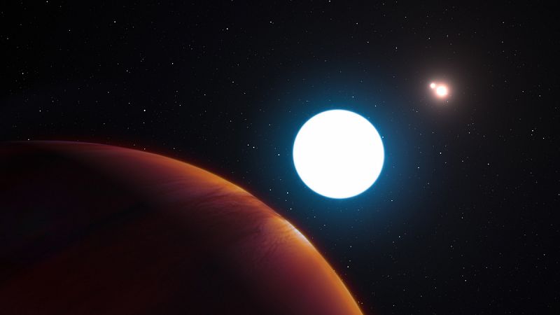 La NASA descubre un nuevo planeta con tres soles