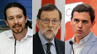 Rajoy se rene este martes con Iglesias y Rivera en su ronda de contactos