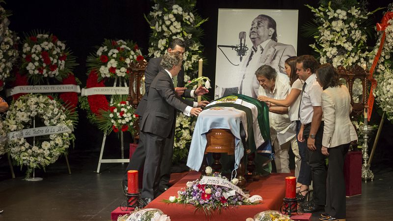 Último adiós a Juan Peña 'El Lebrijano' en su pueblo natal
