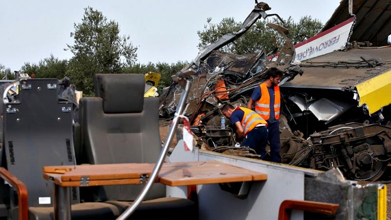 Rebajan a 23 los muertos en el accidente de tren de Italia